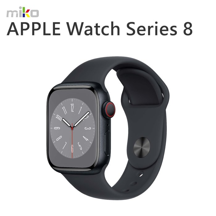 Apple Watch Series 8 LTE 41mm 智慧運動手錶 運動型錶帶 健康偵測【嘉義MIKO米可手機館】