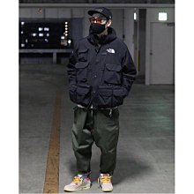 20ss Supreme The North Face Cargo Jacket Black TNF 聯名款黑色連帽