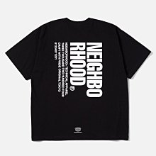 【日貨代購CITY】2022SS NEIGHBORHOOD NH-7 TEE NBHD 短T 左胸 背後 LOGO 現貨