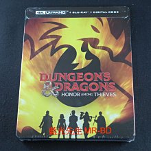 [藍光先生UHD] 龍與地下城 : 盜賊榮耀 UHD+BD 雙碟鐵盒版 Dungeons Dragons
