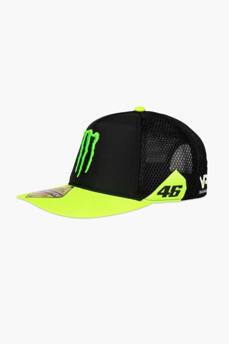 VR46 WRT SPONSOR WRT TRUCKER CAP卡車司機帽 網帽 電繡 魔爪 機能飲料 運動贊助商 冠軍車手 motogp 羅西專門店