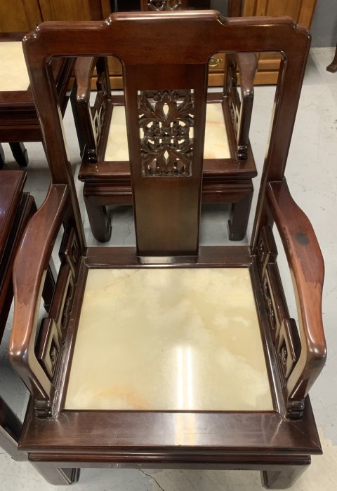 A3221 [家之家二手傢俱] 紅木太師椅組 訂製紅木椅 太師椅 紅木太師椅組 公婆椅 官帽椅 實木椅 紅木椅組