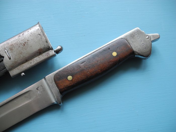 (老爸的軍事收藏 ) 丹麥 Danish M1889 Knife Bayonet 刺刀 ( 德國 W.K.C 製造 )