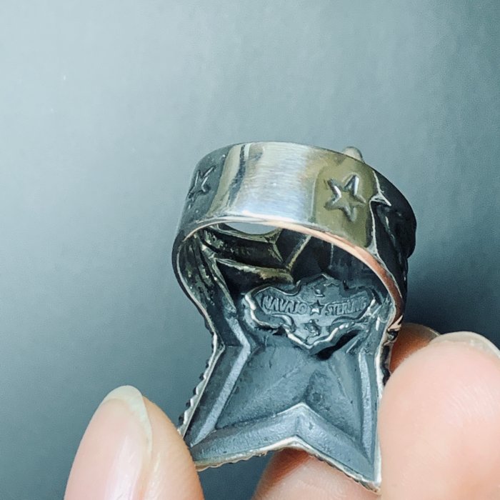 手工製作復刻Cody Sanderson Depp Star Ring 925純銀戒指| Yahoo奇摩拍賣