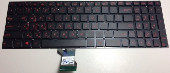 全新 ASUS 華碩 ROG G551JW 背光鍵盤 現貨供應 現場立即維修 保固三個月