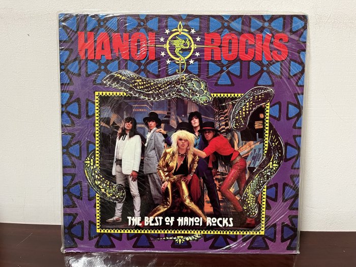 晨雨黑膠【西洋】全新未拆, 英首版, Hanoi Rocks ‎– The Best Of Hanoi Rocks