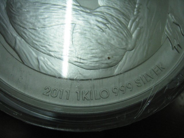 2011年澳洲無尾熊銀幣1KILO 1公斤--30 DOLLARS