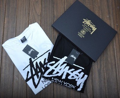 Stussy 紐約 洛杉磯 東京 倫敦 巴黎 世界巡迴 經典logo 短袖