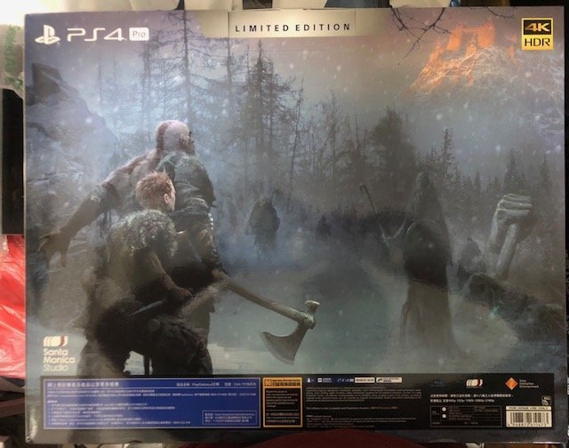 貨到付款 保固一年 下標馬上寄出 現貨 全新品 台灣公司貨 PS4 Pro God of War 戰神 特仕 同捆 主機