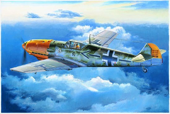 TRUMPETER 小號手 1/32 德國 BF109E-4 戰鬥機 02289