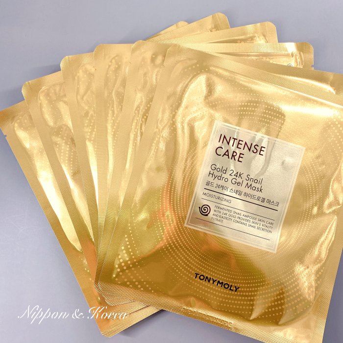 現貨⚡TONYMOLY 黃金24K蝸牛面膜 Intense Care Gold Snail Hydro Gel Mask