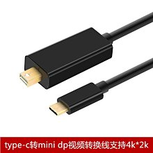 usb3.1 type-c轉mini dp 高清視頻轉換線連接器 支持4k*2k 1.8米 A5.0308