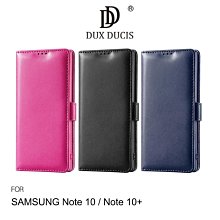 --庫米--DUX DUCIS Note 10 / Note 10+ KADO 插卡皮套 磁扣 三張卡槽 保護套