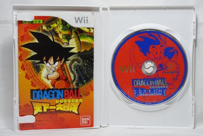 日版 Wii 七龍珠天下一大冒險 DRAGON BALL