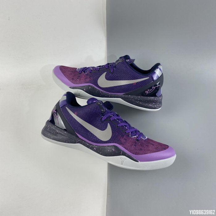 NIKE Zoom Kobe VIII 8 黑紫 湖人色 潮流 減震 籃球鞋 583112-001 40-46 男鞋