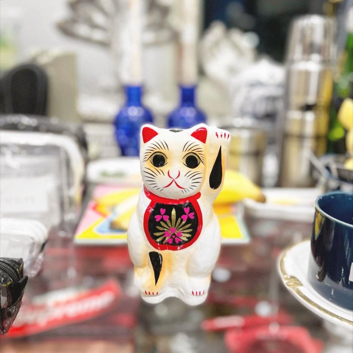 【希望商店】HUMAN MADE LUCKY CAT HARIKO FIGURE 22SS 人間製 招財貓