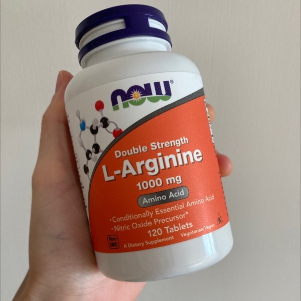 🚀高濃度1000mg💪L-Arginine 左旋精胺酸💊Now 健而婷 運動保健 健身胺基酸 120粒 精胺酸