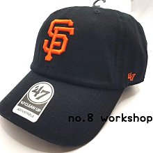 【帽子館】47 BRAND MLB美國大聯盟巨人隊棒球帽【BDH001C3】(黑色)