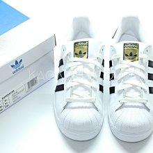 【高冠國際】ADIDAS ORIGINAL SUPERSTAR 黑 白 經典 金標 余文樂 貝殼頭 男女鞋 C77124