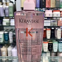 便宜生活館【洗髮精】卡詩 KERASTASE 粉漾芯生髮浴(清爽型)500ml 針對細軟扁塌髮專用 全新公司貨