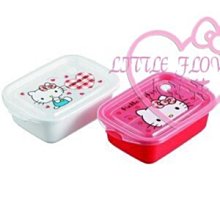 ♥小花花日本精品♥Hello Kitty二入保鮮盒~3