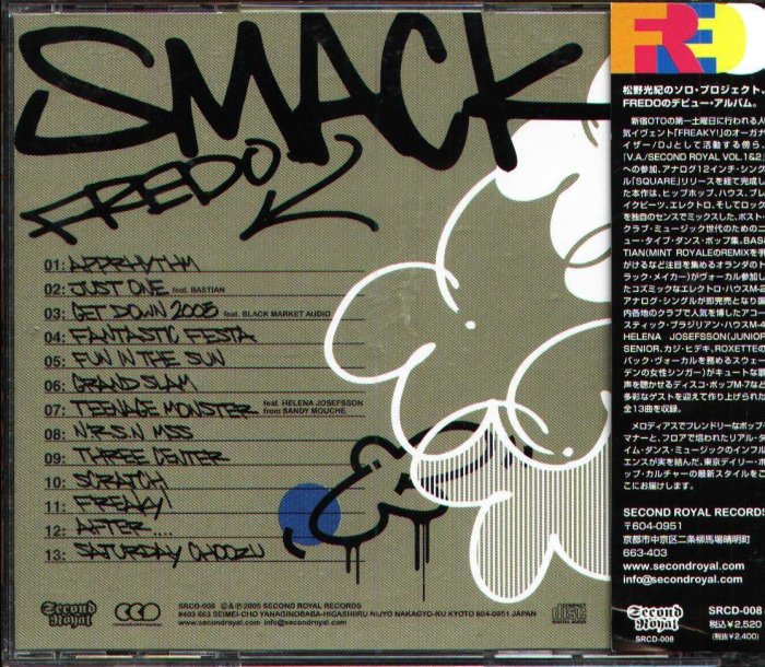 K - FREDO - smack ! - 日版