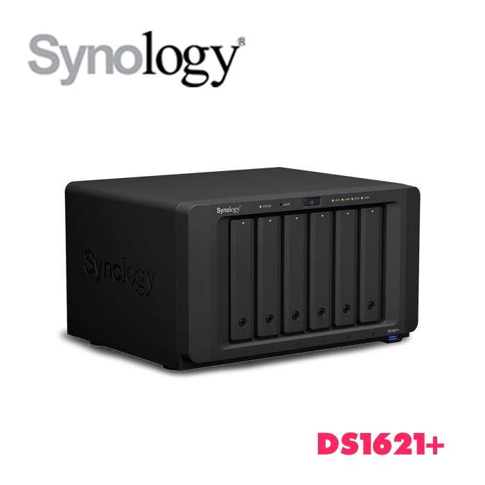 「Sorry」✦免運✦Synology 群暉 DS1621+ 6Bay NAS 四核 4G ECC 網路儲存伺服器