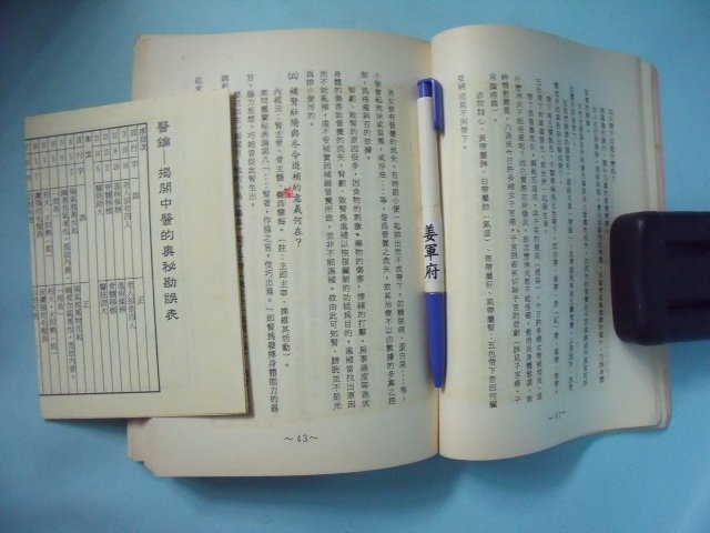 【姜軍府】《醫鑰 揭開中醫的奧秘》民國82年初版 彭奕竣著 中醫叢書 醫療保健 Z