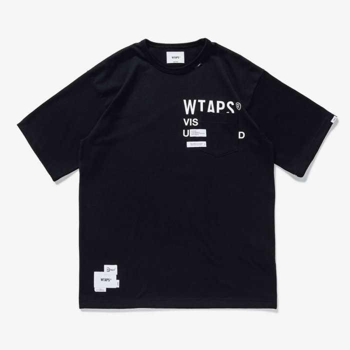 2021 WTAPS INSECT 02 SS COPO POCKET TEE 口袋短袖短T 黑色白色