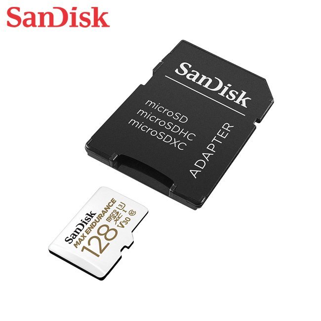 SanDisk MAX ENDURANCE MicroSD 128G 長時錄影專用 (SD-SQQVR-128G)