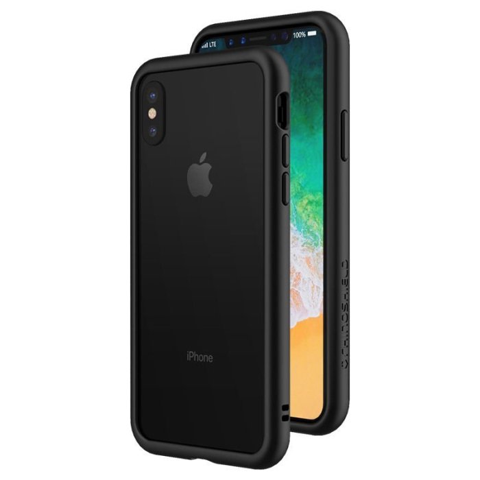 下殺-新款犀牛盾iphoneX手機保護套硅膠防摔邊框蘋果X手機殼iphone10