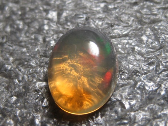 【John's琉璃仙境】@天然墨西哥火閃火蛋白石Flash Fire Opal@(M99)2.4750CT特價只售首標~