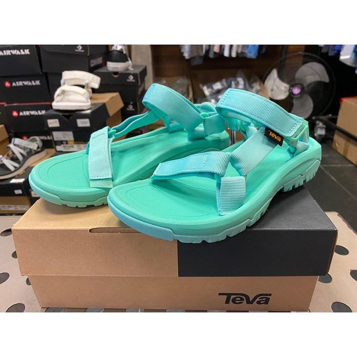 ［狗爹的家] Teva W HURRICANE XLT2 湖水綠 1019235SGLS 女涼鞋 特價出清