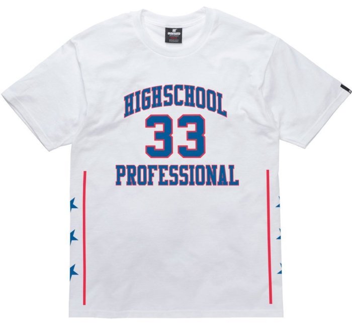 【超搶手】】全新正品 最新款 UNDEFEATED HIGH SCHOOL PRO TEE 黑 白 灰 S M L XL