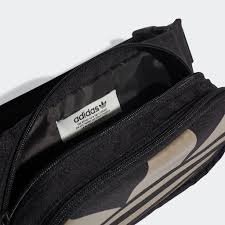 [MR.CH]ADIDAS ORIGINALS Trefoil Waist Bag 腰包 三葉草 黑金 FT8917