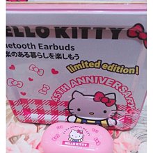 ♥小花花日本精品♥ Hello Kitty 日本45週年限量版 粉色 無線耳機 藍牙耳機 正版 盒裝