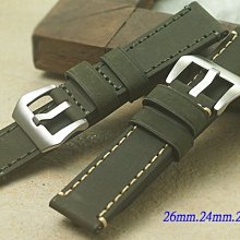 【時間探索】 Panerai 沛納海.軍錶.運動錶- 復古仿舊款錶帶 ( 26mm.24mm.22mm )