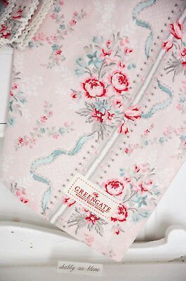 GreenGate Tea Towel Betty Pale Pink