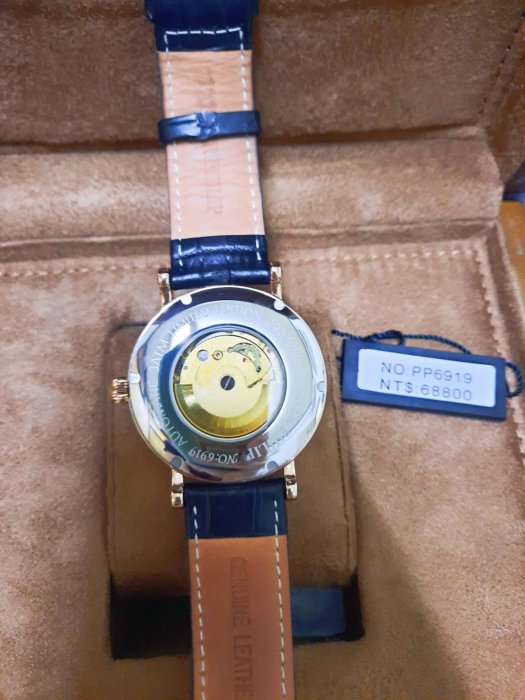 PARKER PHILIP 派克菲利浦 金碧輝煌滿天星機械錶PP-6919 -----全球限量 /45mm 【不滿意100%退換貨，全賣場上商品買2件免運費】