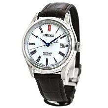 預購 SEIKO SARX061 精工錶 40mm PRESAGE 機械錶 白色面盤 鱷魚皮錶帶 男錶女錶