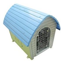 【🐱🐶培菓寵物48H出貨🐰🐹】PET HOUSE》GT-0902藍頂屋型寵物別墅屋 特價1999元(限宅配)