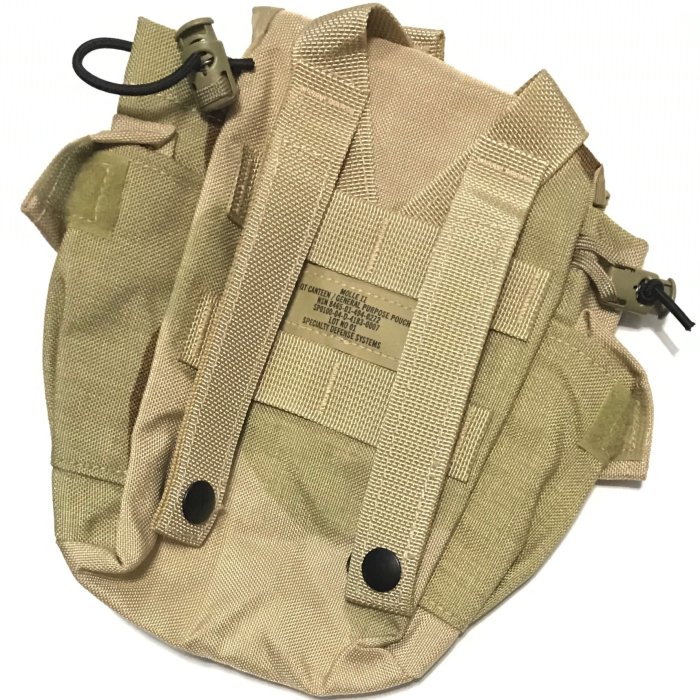 美軍公發 MOLLE 1QT 水壺袋 DCU 三沙 全新