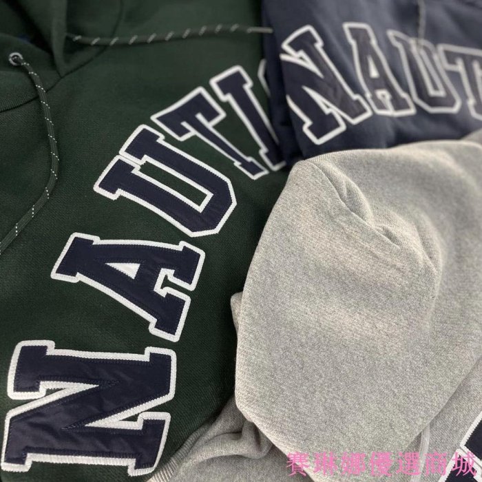 [賽琳娜優選商城}現貨 NAUTICA JP Arch Logo Sweat Hoodie 連帽T