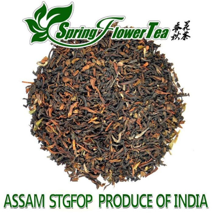【熱賣下殺價】進口印度紅茶奶茶原葉印度原產STGFOP阿薩姆紅茶散裝歐標現貨