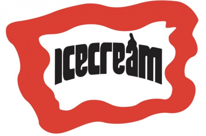ICE CREAM, Cake Snap-Back Hat - Black 菲董品牌冰淇淋經典logo後扣A-Frame