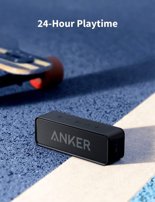 BOxx潮玩~美國代購ANKER 立體聲lan牙音箱 24小時撥放 內製麥克風支援IPHONE等智慧手機 lan芽音響