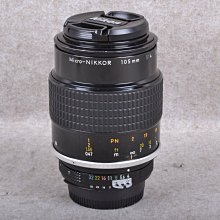 【品光攝影】NIKON Ai 105mm F4 Micro 手動 定焦  FH#58293J