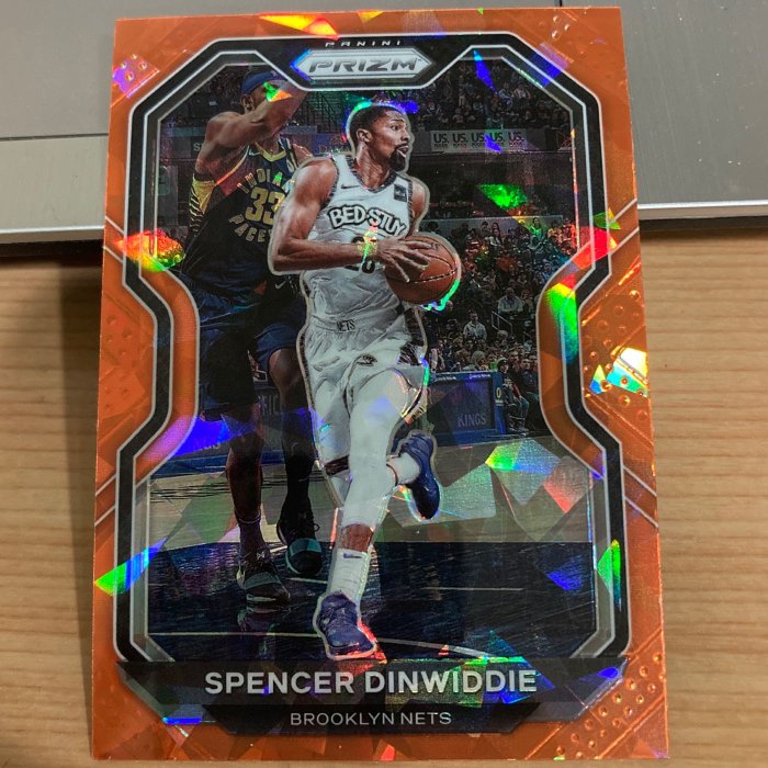 Spencer dinwiddie prizm橘鑽亮卡