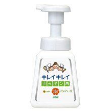 【JPGO】日本製 LION獅王 泡沫洗手乳~廚房用 230ml 果香#620