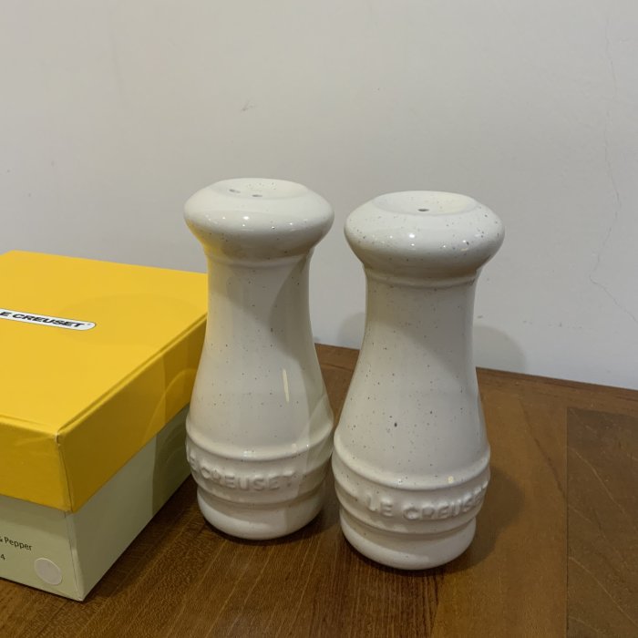 LeCreuset瓷器椒鹽罐肉豆蔻 星空百salt&pepper shaker